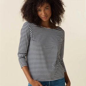 Vetta Reversible Striped Tee